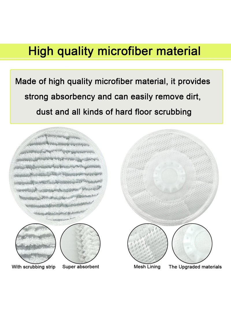 Y&D - S7000 Pads Replacement Steam Mop Pads, Compatible with Shark S7001 S7000AMZ, S7001TGT S7201 Series & Scrub All-in-One Scrubbing (10-Pack) - Image 1