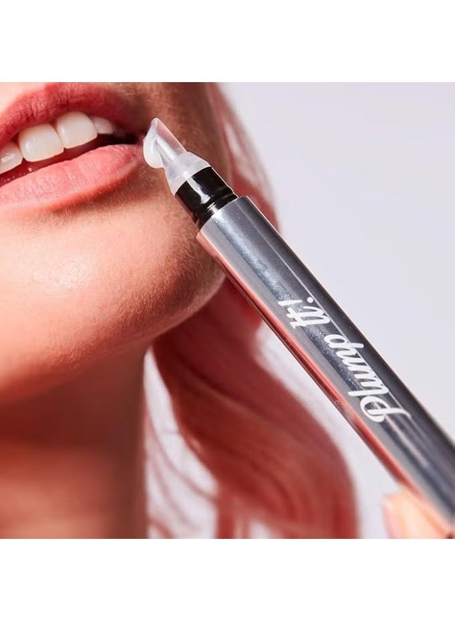 Plump It ! Plump It Volumising Lip Plumper Clear Lip Plump Serum Instant Plumper Fuller and Softer Lips - Image 2
