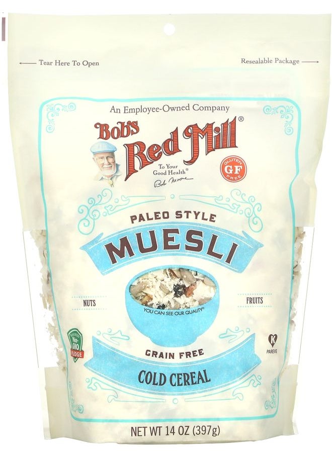 Bob's Red Mill Muesli Paleo Style Gluten Free 14 oz (397 g) 