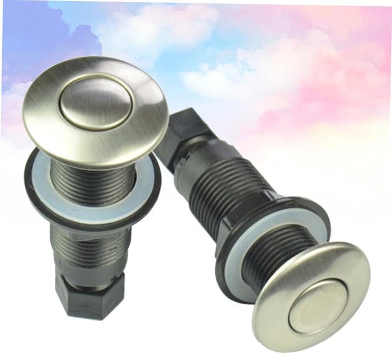 زر تشغيل معالج القمامة من الفولاذ المقاوم للصدأ يعمل بالهواء، قطعة واحدة - Image 4