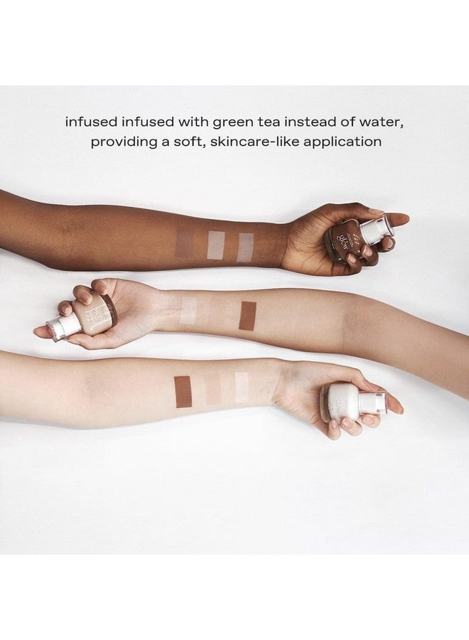 Glow glow breathable blemish balm #brown : lightweight & hydrating, skincare-like, medium-coverage bb cream infused with green tea water, 1 fl oz - Image 2