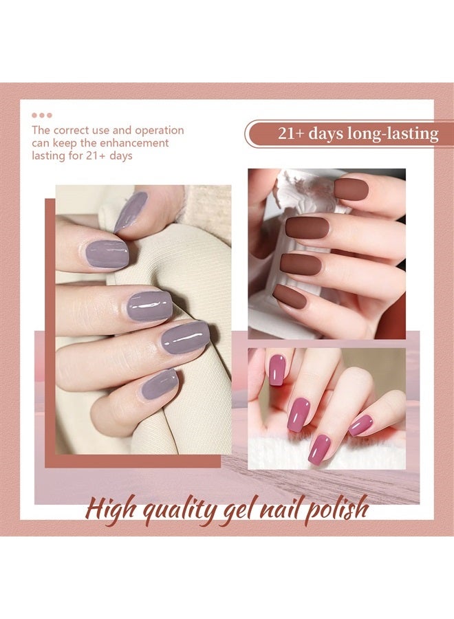 JODSONE Gel Nail Polish Kit with U V Light 32 Color Soak OFF Gel Nail Kit Base&Top Coat Gel Polish for DIY Manicure Lovers - Image 4