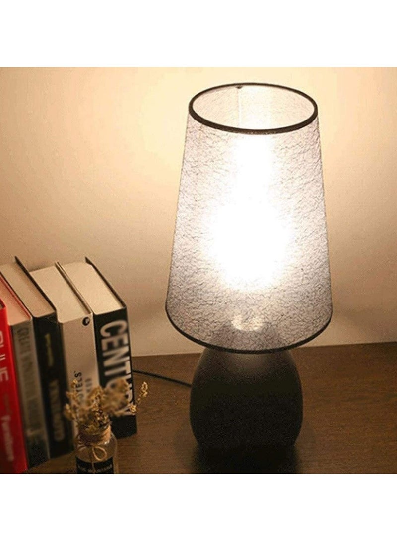 بوليفياز ابجوره طاوله عصري بسيط - مصابيح الطاولة بظل قماشي (متعدد المشاهد: غرف النوم/المعيشة/الأطفال/المكتب/المهجع) - مصباح طاولة عملية - Image 3