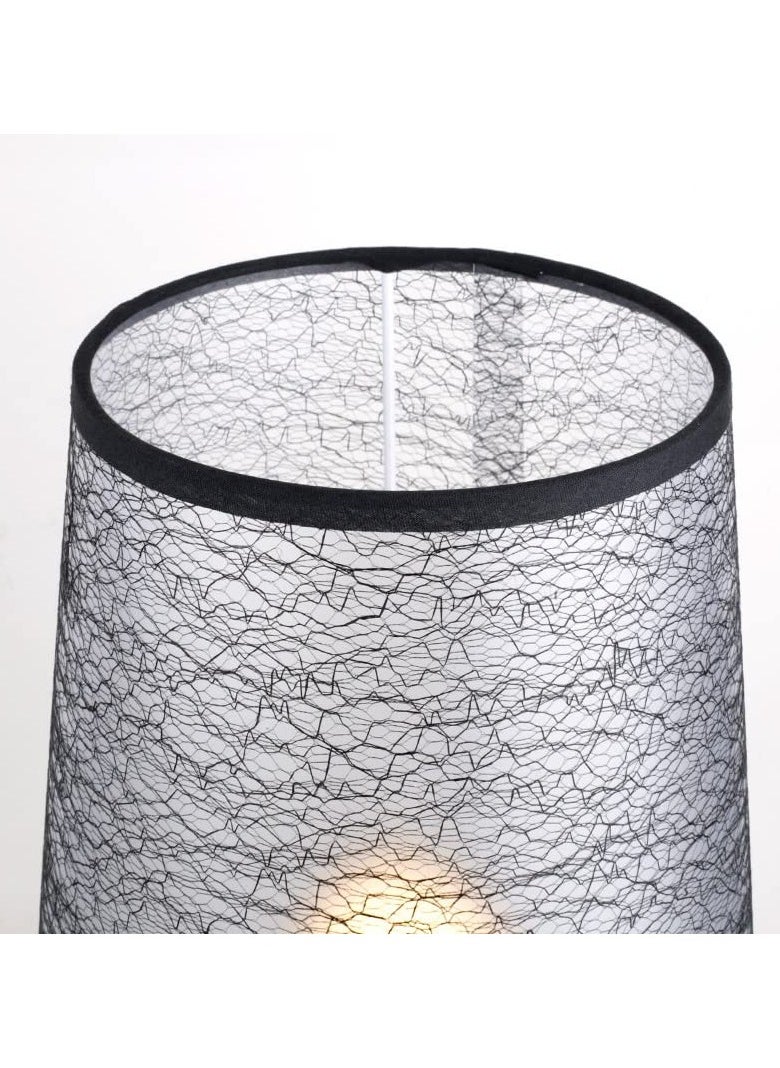 Bolivia's - Bedside Table Lamp - Modern Simple Bedroom Lamps with Fabric Shade Reading Nightstand Lamps for Living Room Kids Room College Dorm Office - Image 1