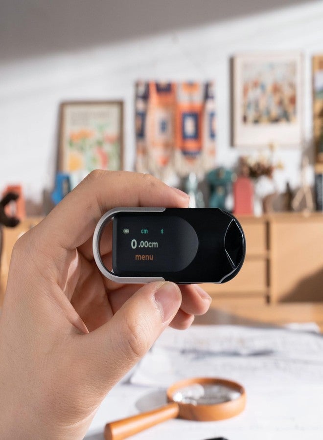 HOZO NeoRulerGO Digital Tape Measure with Laser, Smart Rechargeable Measuring Tool for Flat, Curved, Odd Shapes | Bluetooth App | Pocket Size | Cool Gadgets for Dad, Men, Husband - Image 2