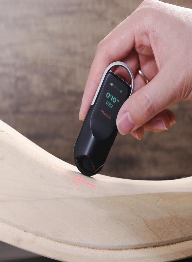 HOZO NeoRulerGO Digital Tape Measure with Laser, Smart Rechargeable Measuring Tool for Flat, Curved, Odd Shapes | Bluetooth App | Pocket Size | Cool Gadgets for Dad, Men, Husband - Image 3