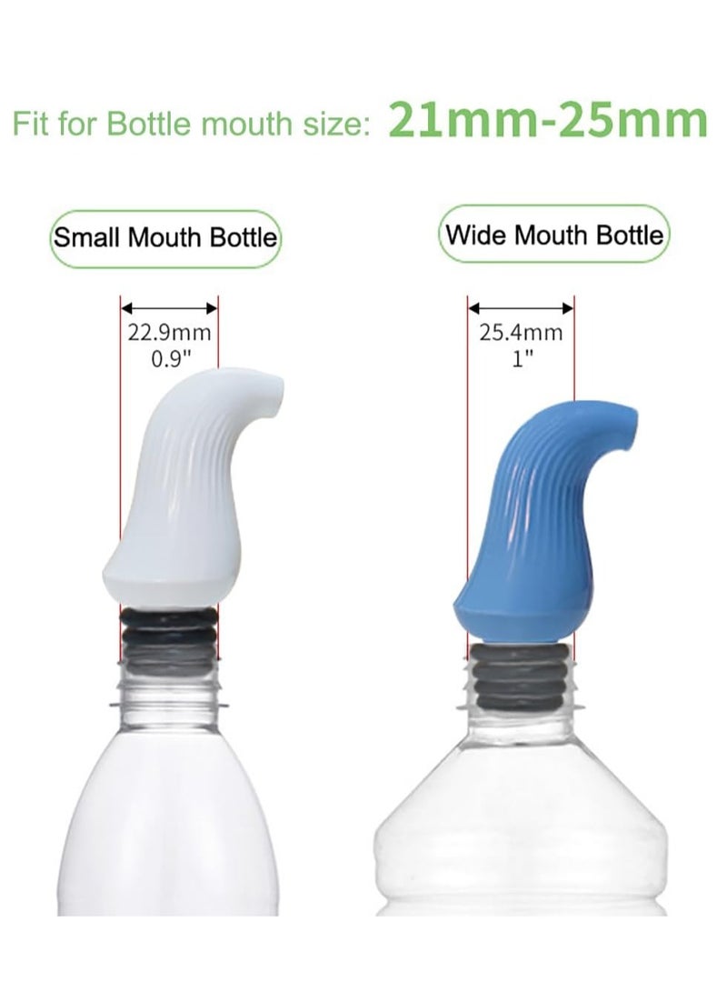 TYCOM Portable Travel Bidet Sprayer Handheld Bidet Sprayer for Travel Camping Personal Hygiene Compatible with Any Bottle White. - Image 4