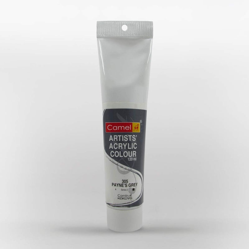 Camel Artists Acrylic Color Paynes Grey 305, 120 ml