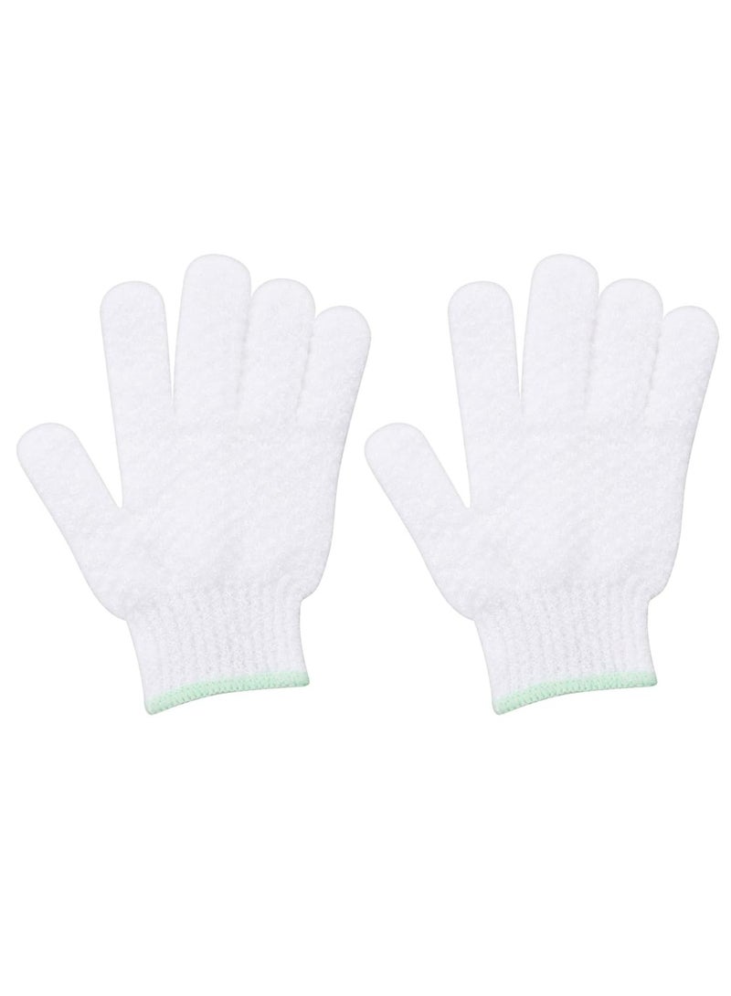 Ecotools EcoTools Gentle Bath + Shower Gloves, Exfoliating Gloves Remove Dead Skin & Cleanse The Whole Body, Bath Gloves Infused with Avocado Oil to Scrub & Hydrate, Cruelty Free, 1 Pair (2 Gloves) - Image 1