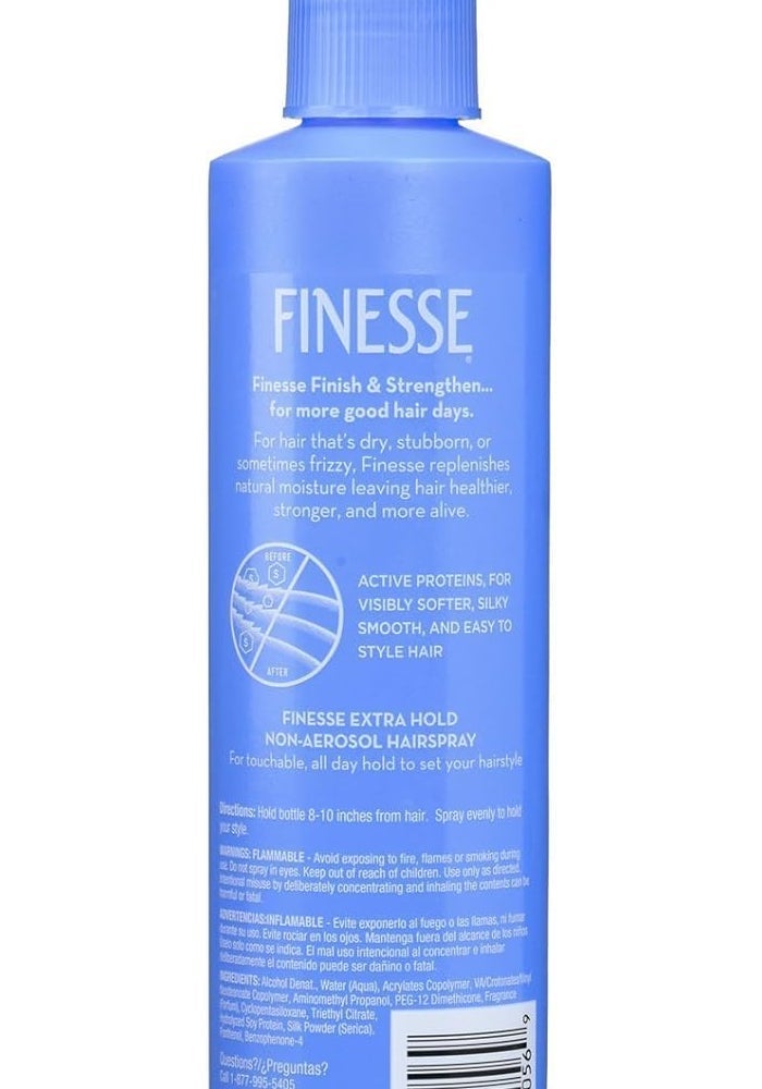 Finesse Finish + Strengthen Extra Hold Non-Aerosol Hair Spray - 250ml - Image 2