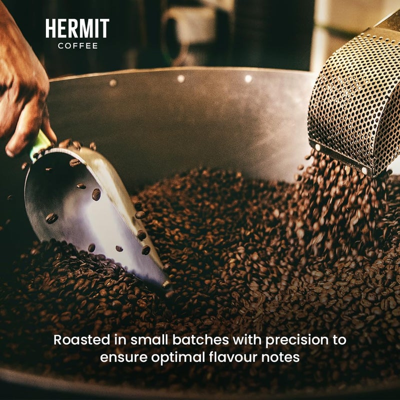 Hermit Coffee Vienna Roast, Dark Roast | Made with 100% Specialty Grade Arabica, Freshly Roasted (Moka Pot, 250g) - Image 4