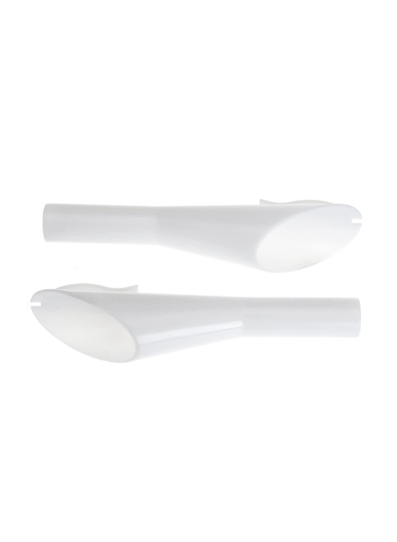 Generic 2PCS Fuel Filler Gas Tank Funnel Tube Replace 8U5A17B068AD 8U5Z17B068A 8U5Z17B068B Fit for Ford F150 for Lincoln for Mercury Mountaineer Mariner Milan Fuel Tank Filler Tube Neck Sleeve  - Image 2