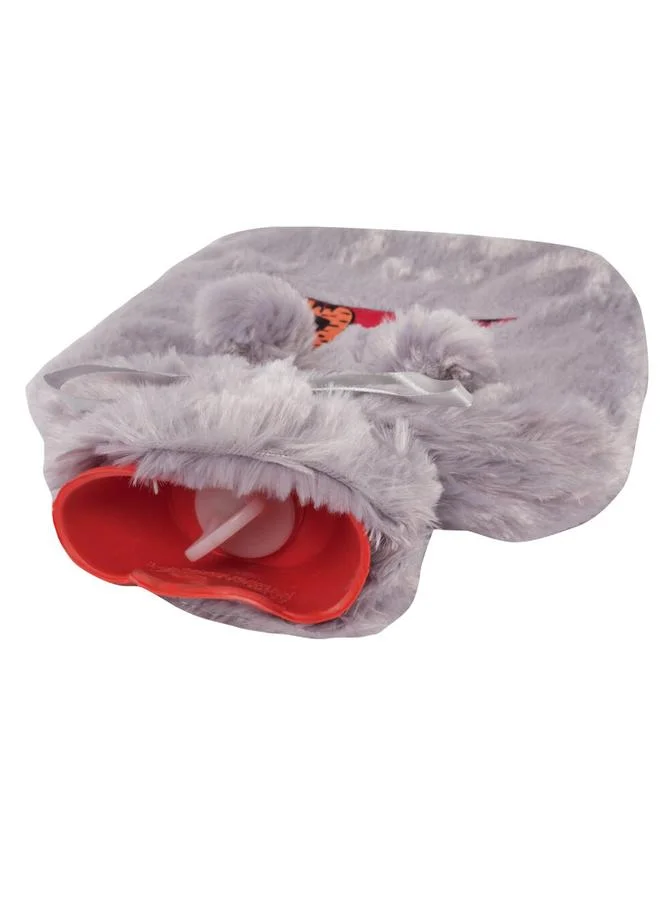 Biggdesign Cats In Istanbul Plush Hot Water Bag, Grey
