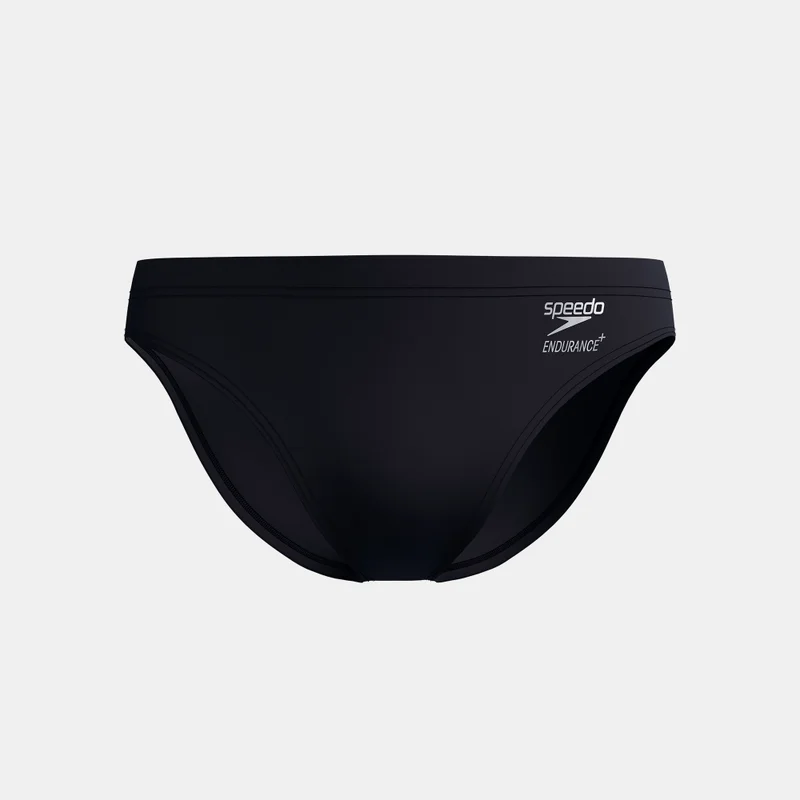speedo Men’s Solid Logo Swimming Briefs