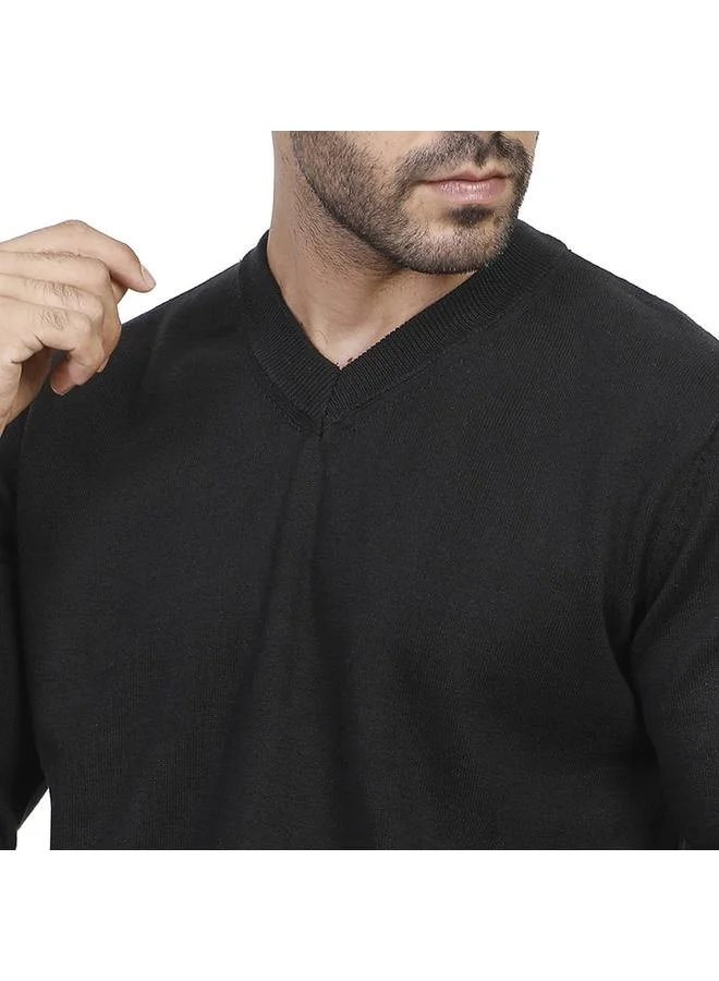 كوب كنزة كاجوال رجالي بأكمام طويلة