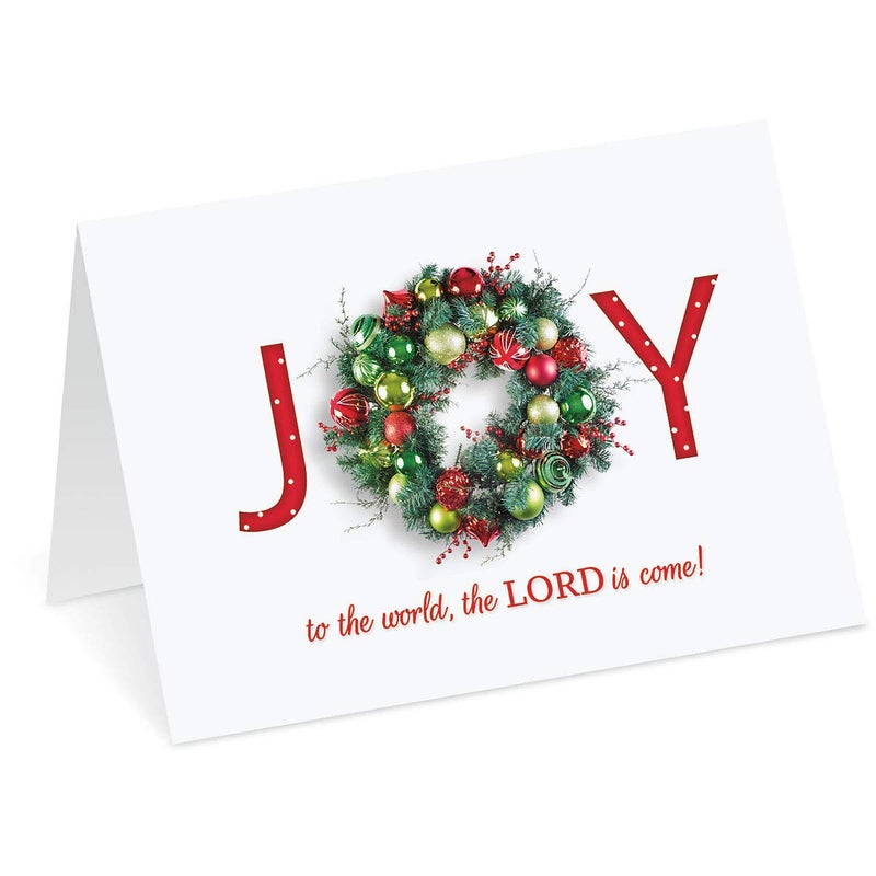 Current Great Joy Christmas Greeting Cards Set - Set of 18 Large 5 x 7-Inch Folded Cards, Themed Religious Holiday Card Value Pack, Envelopes Included - Image 4