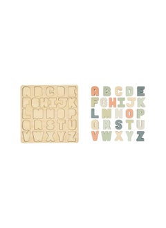 pearhead Wooden Alphabet Puzzle Colorful Abc Letters Interactive Learning Board Educational Toy Baby And Toddler Gift Boys Or Girls  - Image 3