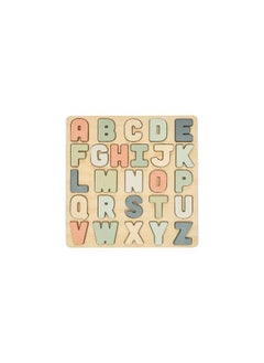 pearhead Wooden Alphabet Puzzle Colorful Abc Letters Interactive Learning Board Educational Toy Baby And Toddler Gift Boys Or Girls  - Image 1