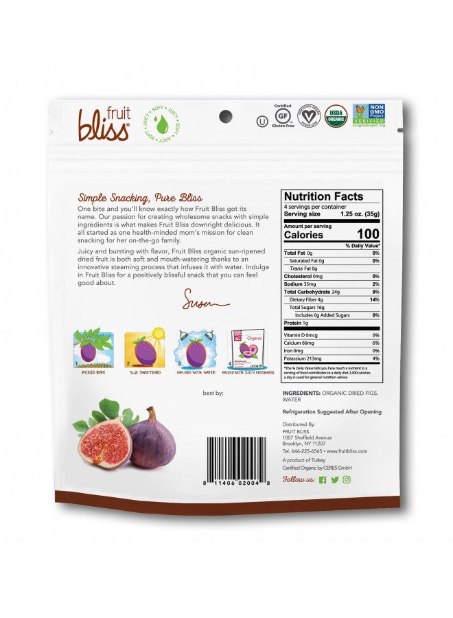 Fruit Bliss Organic Turkish Figs, 5 Oz - Image 3