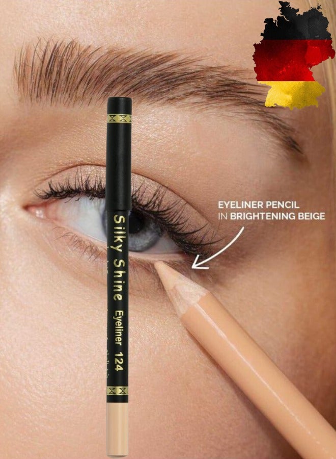 Silky Shine 2 Pieces Waterproof Medical Eyeliner 124 Beige - Image 2