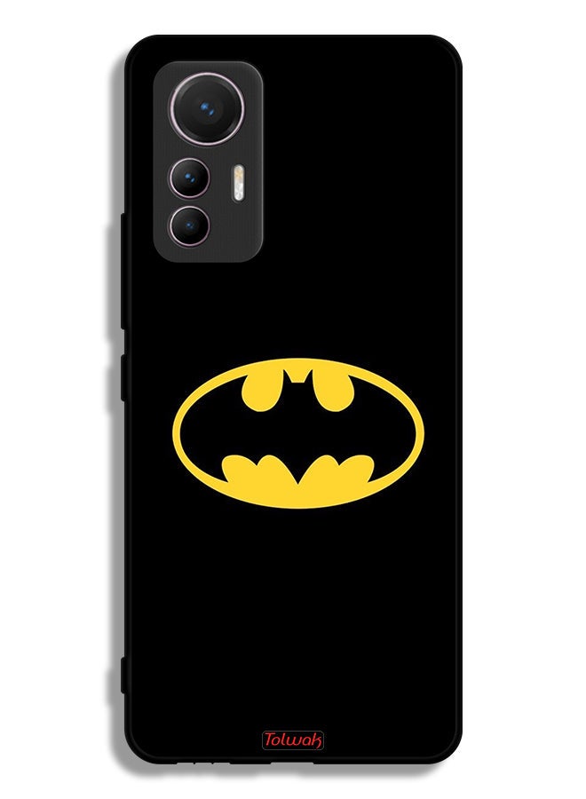 Tolwak Xiaomi 12 Lite Protective Case Cover Batman Logo - Image 2