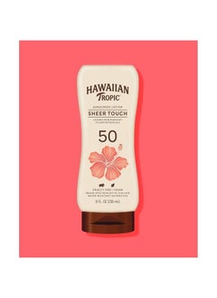Hawaiian Tropic Sheer Touch Lotion SPF 50 Sunscreen-8 oz  - Image 1