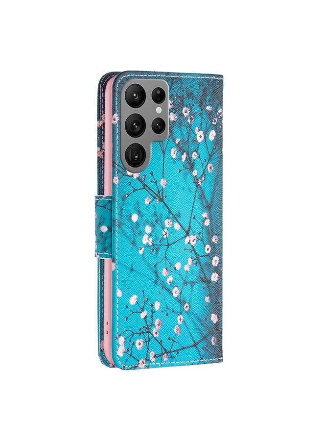 اس-توب جراب لهاتف Samsung Galaxy S23 Ultra 5G جراب هاتف جلدي بنمط رسم - Image 3