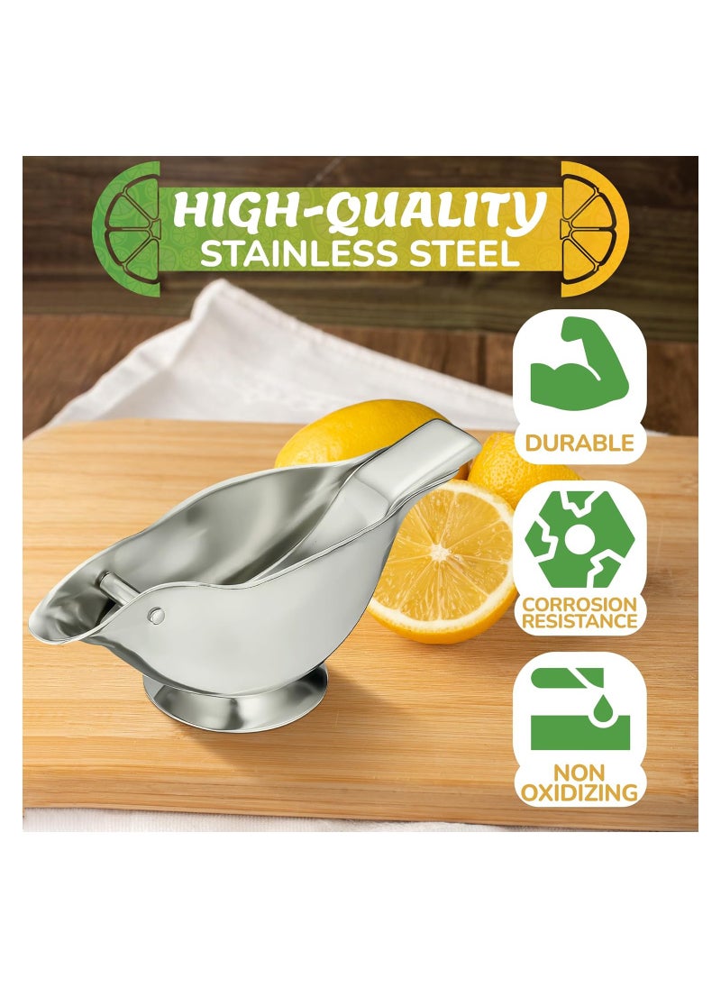 SYOSI - Bird Lemon Squeezer Stainless Steel, Lime Juice Press Lime Squeezer Bird Shaped Lemon Squeezer Manual Juicer Press Kitchen Gadgets - Orange Squeezer Manual Citrus Juicer Hand Held Juicer Squeezer - Image 1