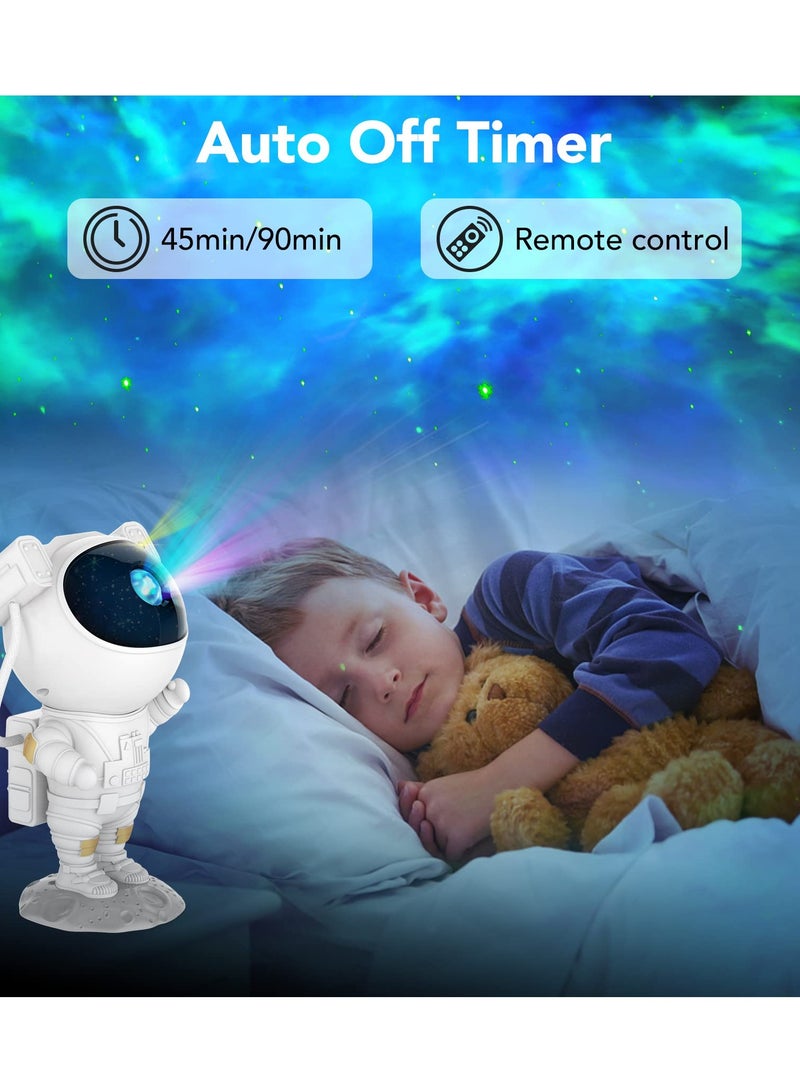 Tobeape® Astronaut Star Projector Galaxy Night Light - Kids Space lights LED Lamp with Remote Control Timer and Remote 360° Adjustable Design for Gaming Room Home Theater - Image 2