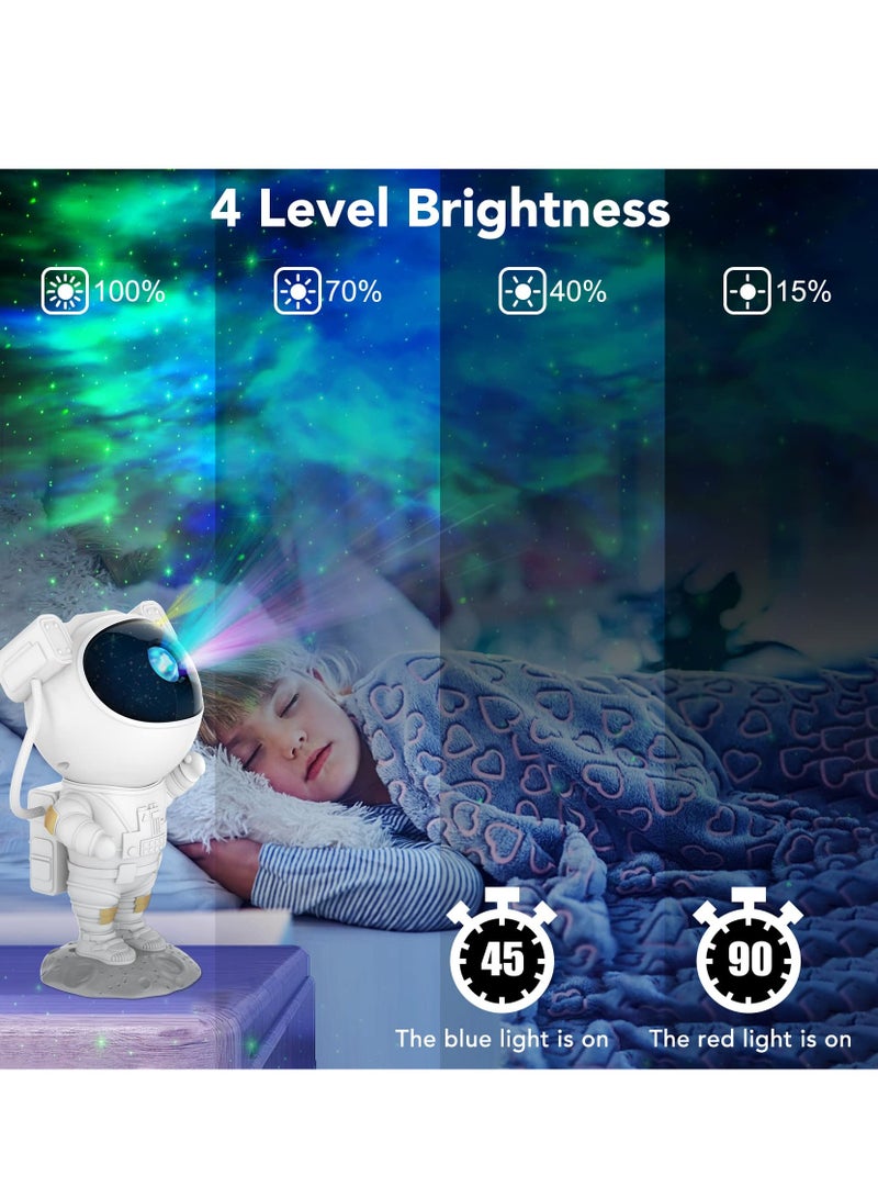 Tobeape® Astronaut Star Projector Galaxy Night Light - Kids Space lights LED Lamp with Remote Control Timer and Remote 360° Adjustable Design for Gaming Room Home Theater - Image 3