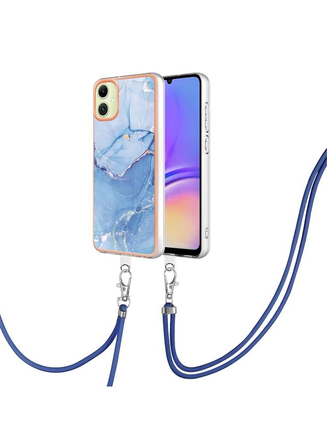 اس-توب جراب لهاتف Samsung Galaxy A05، جراب هاتف IMD مزدوج الجوانب مطلي بالرخام الكهربائي مع حبل تعليق - Image 1