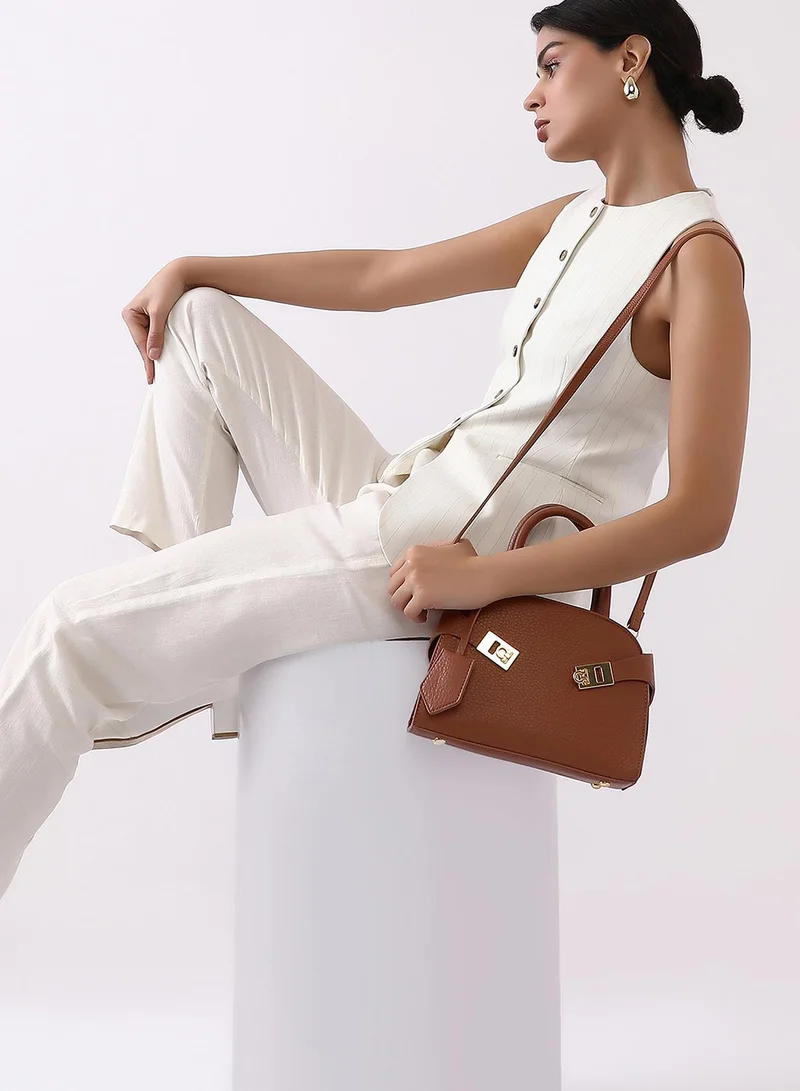 Haute Sauce  Twist Lock Top Handle Bag for Women | Best Price UAE