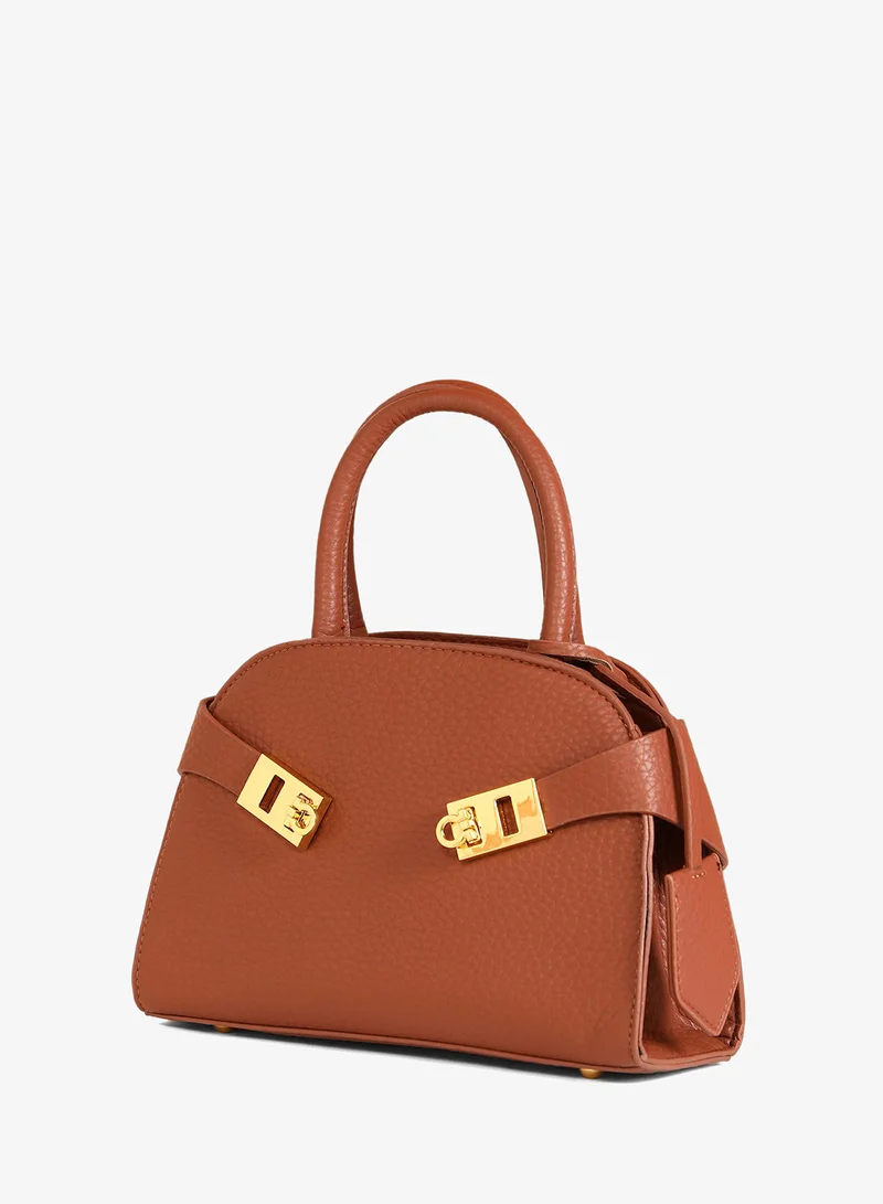 Haute Sauce Twist Lock Top Handle Bag