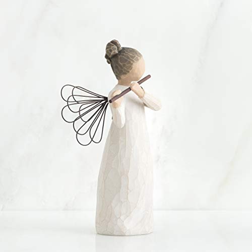 Willow Tree Angel of Harmony, Sculpted Hand-Painted Figure - Image 4
