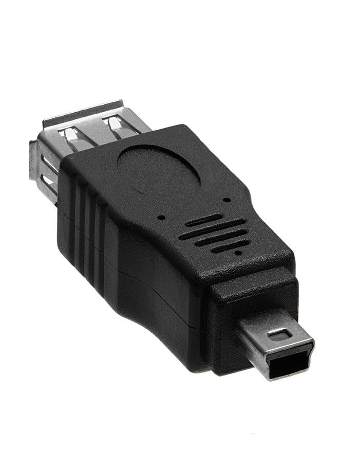 Cmple - [10 Pack Mini USB to USB Adapter Standard USB 2.0 A Female Jack to Mini B Male Plug OTG Connector Converter for Digital Cameras Tablets Dash Cams Transfer Photos to Computer - Image 2