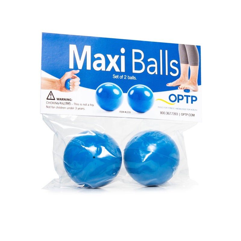 OPTP Maxi Balls SelfMassage Ball Set for Therapy and Strength Exercises Hand and Foot Roller to Relieve Tension and Rehydrate Connective Tissue