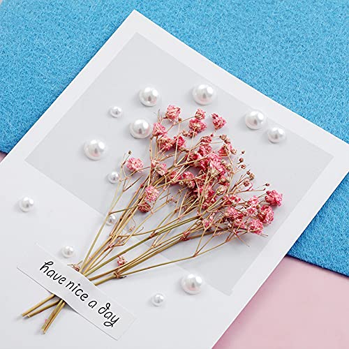 Cymtoo 14mm White Cabochon Half Pearl Beads Flatback Faux Dome Round Pearl for DIY Crafts Making 50pcs - Image 3