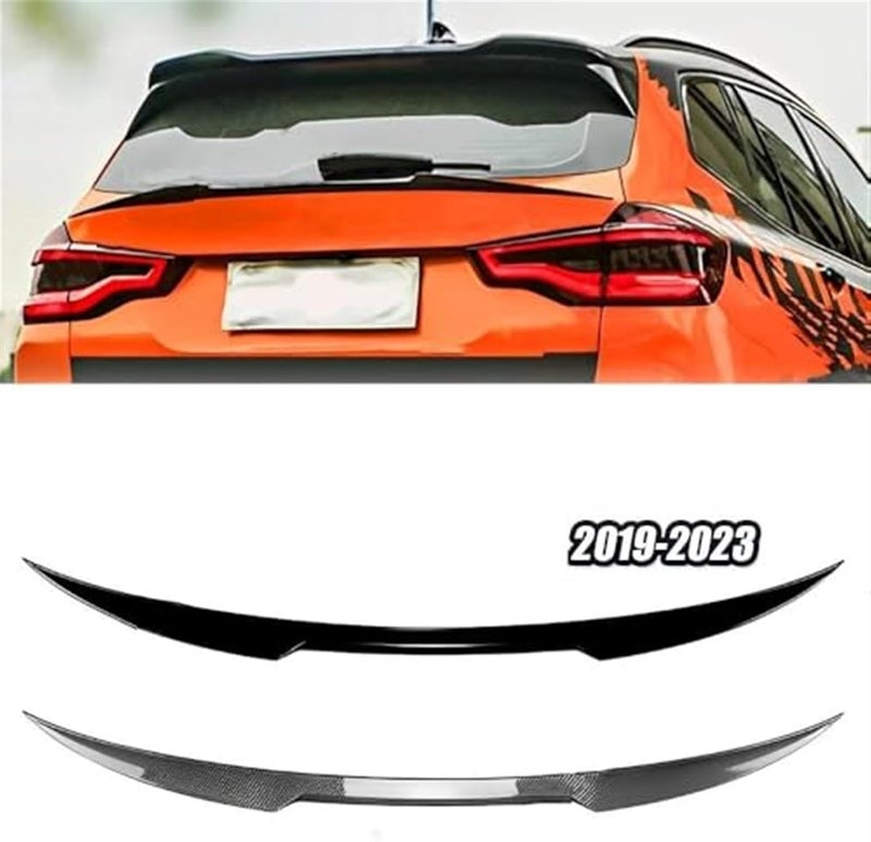 QASULER Gloss Black Rear Bumper Spoiler for X3 IX3 G01 (2018-2023) - Image 2
