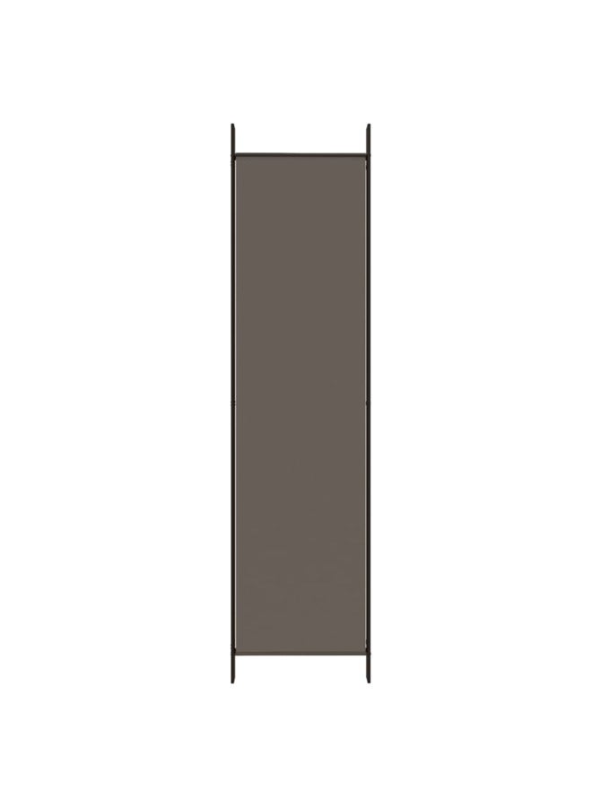 فيداكسل مقسم غرفة 6-ألواح أنثراسيت 300×220 سم قماش 350208 - Image 4