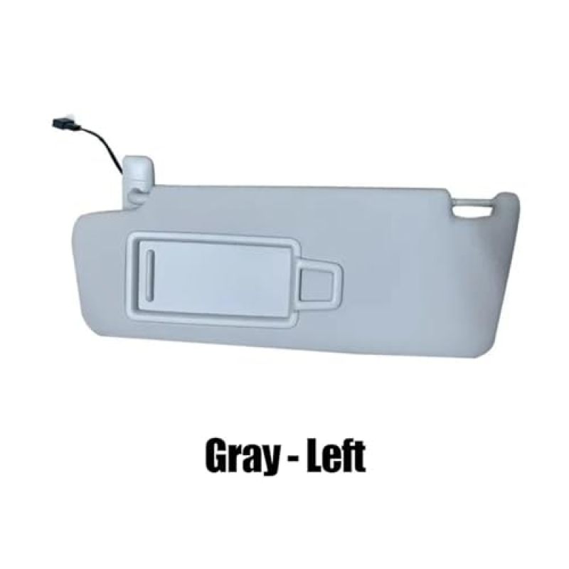 Sun Visor with Makeup Mirror for Left Side Compatible with Golf MK7 Passat B8 T-Cross T-Roc E-Golf - Enhanced Visual Comfort for Safe Driving: Blocks Glare through Front Windshield Built-In Vanity Mi - Image 2