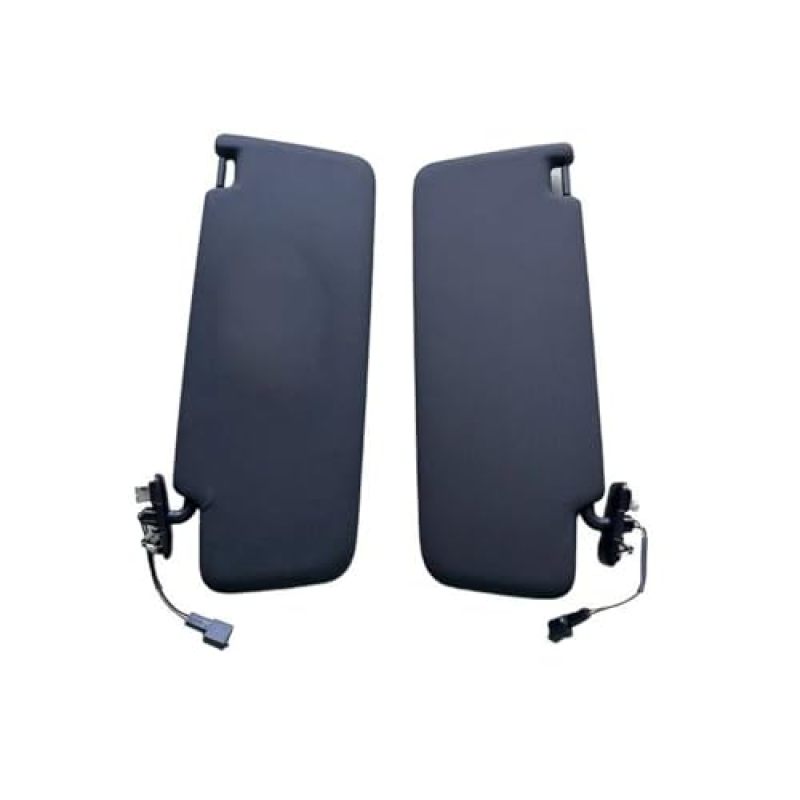 Sun Visor with Makeup Mirror for Left Side Compatible with Golf MK7 Passat B8 T-Cross T-Roc E-Golf - Enhanced Visual Comfort for Safe Driving: Blocks Glare through Front Windshield Built-In Vanity Mi - Image 3