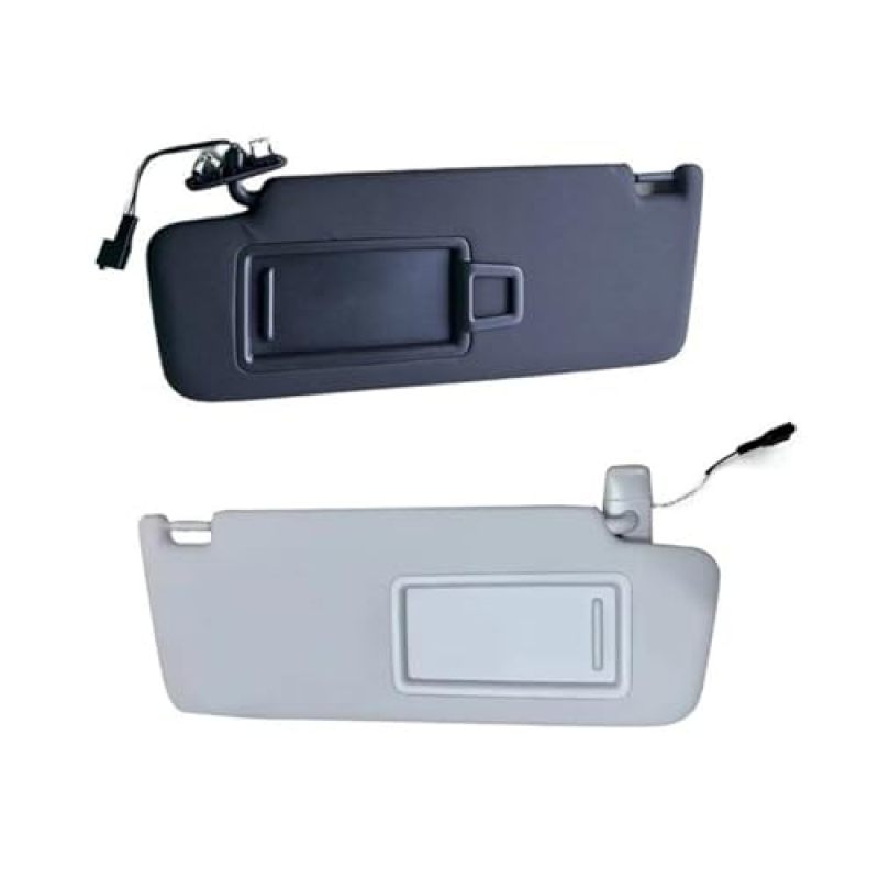 Sun Visor with Makeup Mirror for Left Side Compatible with Golf MK7 Passat B8 T-Cross T-Roc E-Golf - Enhanced Visual Comfort for Safe Driving: Blocks Glare through Front Windshield Built-In Vanity Mi - Image 4