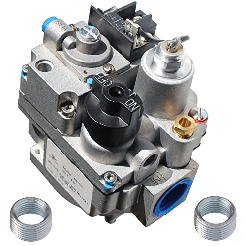 MCAMPAS 700-506 Millivolt Gas Valve Replacement for Robertshaw 700 Series, 200,000 BTU/H Fast Opening, Compatible with Millivolt Combination Valve -Natural Gas - Image 1