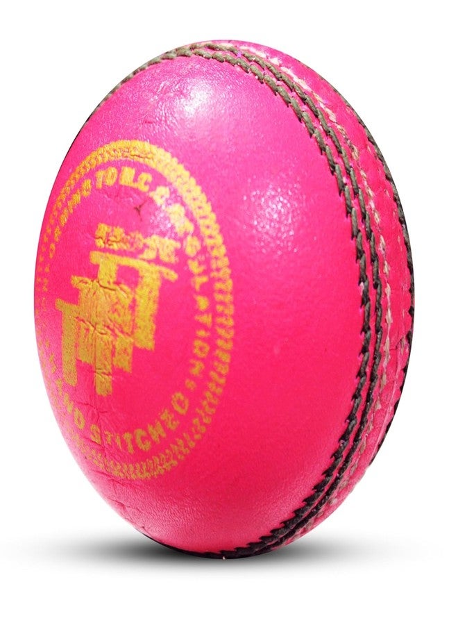 Troft Pink Leather Cricket Ball | Minimum 30 Overs Play (Pack of 1) - Image 2