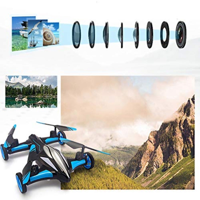 generic RC Quadcopter Drone Land sky Two modes Remote control - Image 4