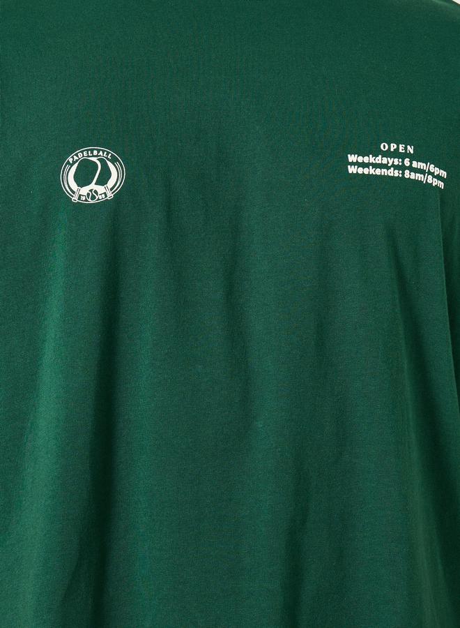 Styli Graphic Print Oversized Jersey T-Shirt - Image 4