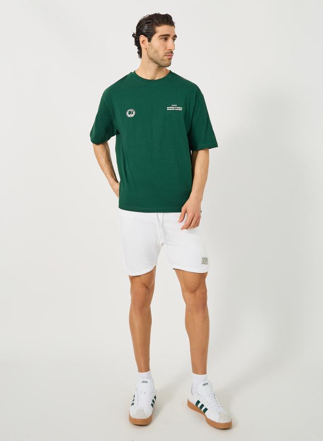 Styli Graphic Print Oversized Jersey T-Shirt - Image 3