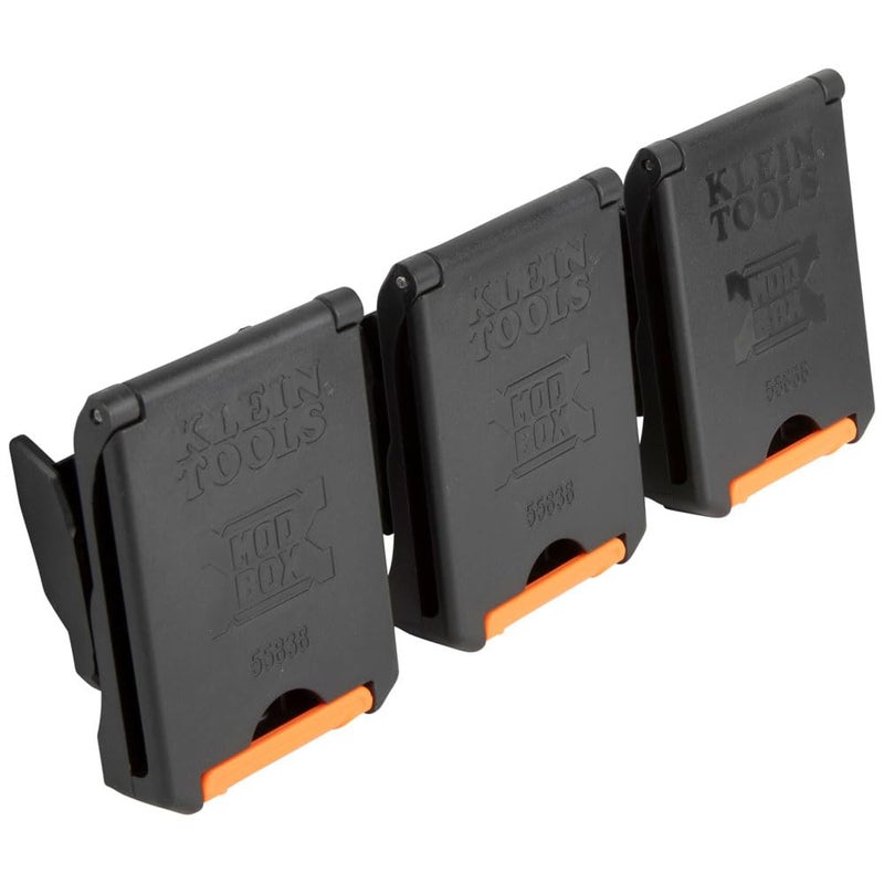 Klein Tools MODbox Tool Pouch, Electrician Bag, Quickly Attach and Release from Tool Belts and MODBox Rail System - Image 5