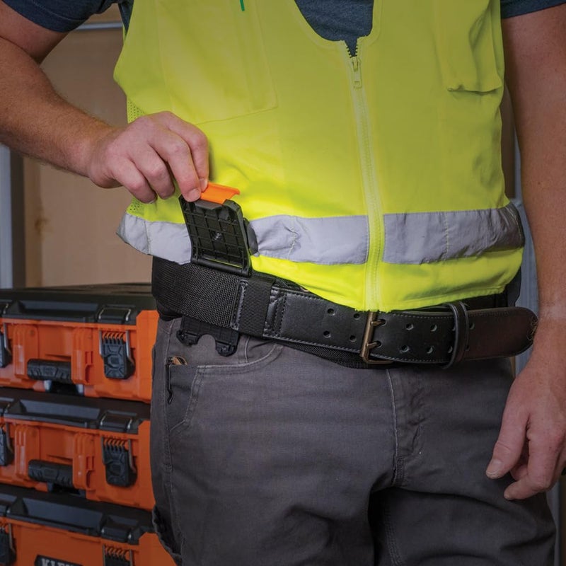 Klein Tools MODbox Tool Pouch, Electrician Bag, Quickly Attach and Release from Tool Belts and MODBox Rail System - Image 3