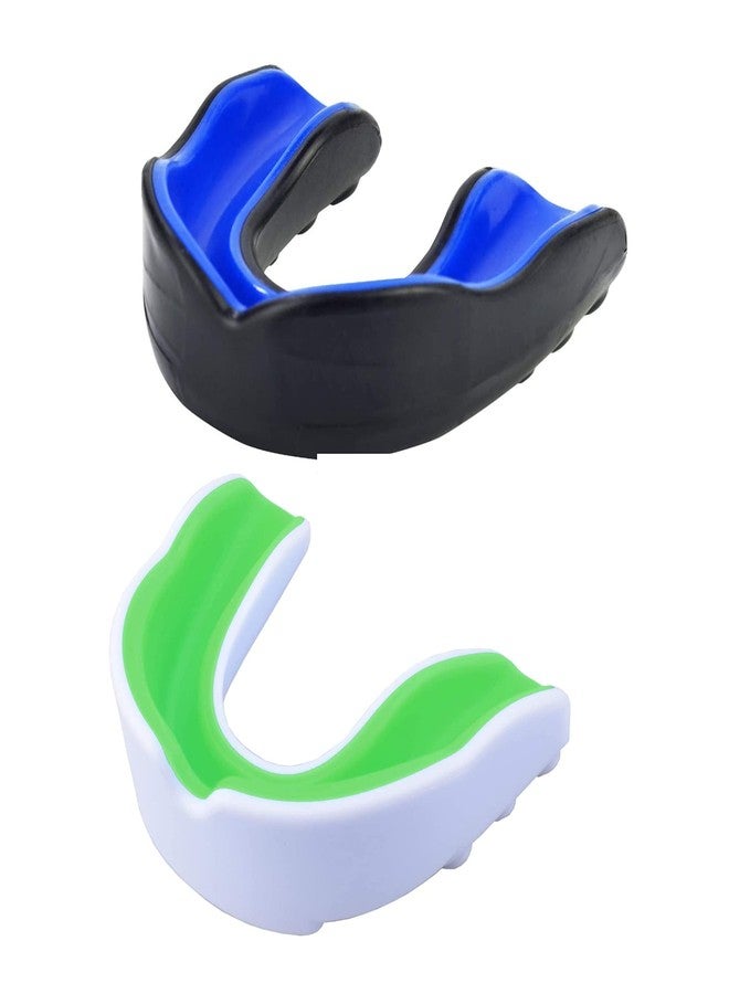 DRANGE Warrior MouthGuards, Sports Gumshield for Boxing, MMA , karate, taekwondo, Football, Basketball, Hockey, Jiu Jitsu, Adult & Youth Mouth Guard, Works w/Braces Mouth Guard Gum Shield (COLOR MAY VARY) - Image 1
